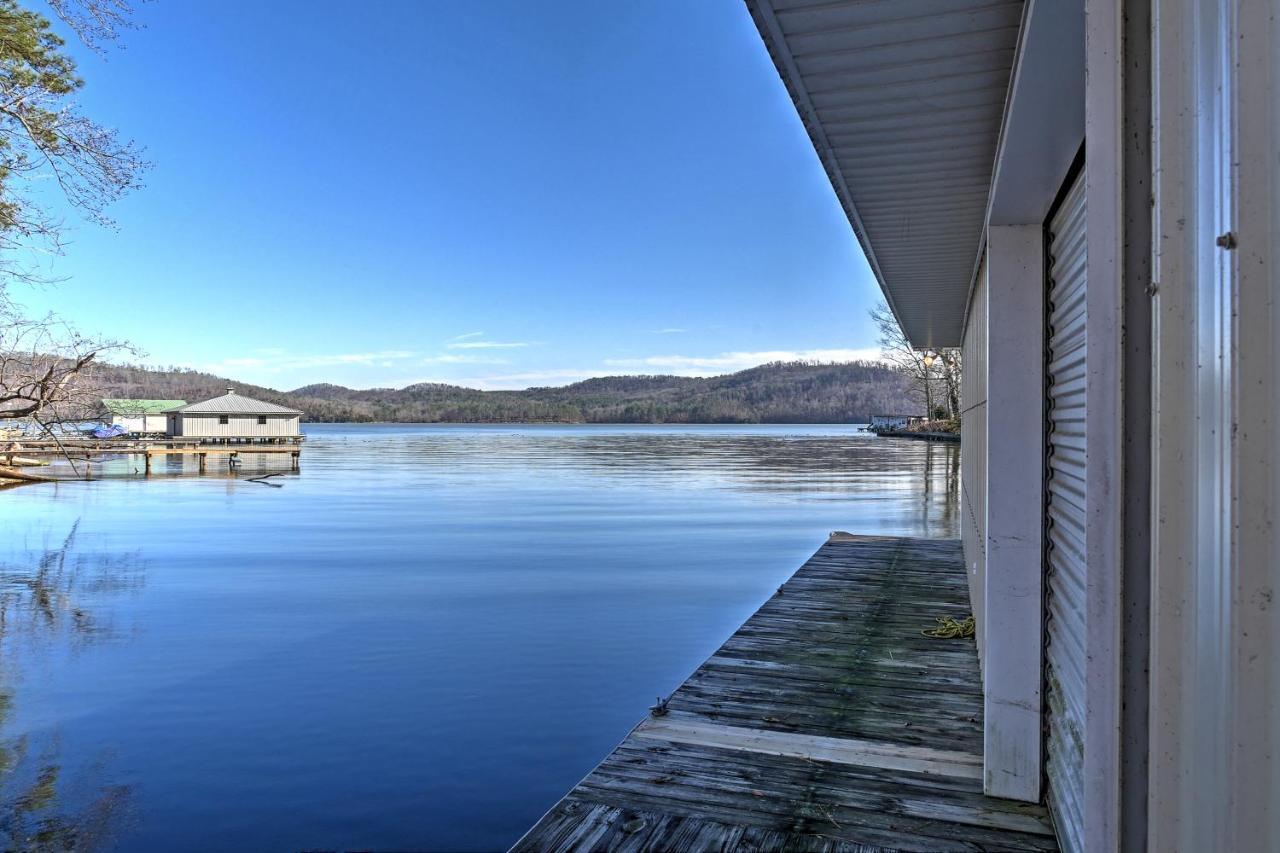 Paradise Cove Cabin With Boathouse And Dock Guntersville Exterior foto