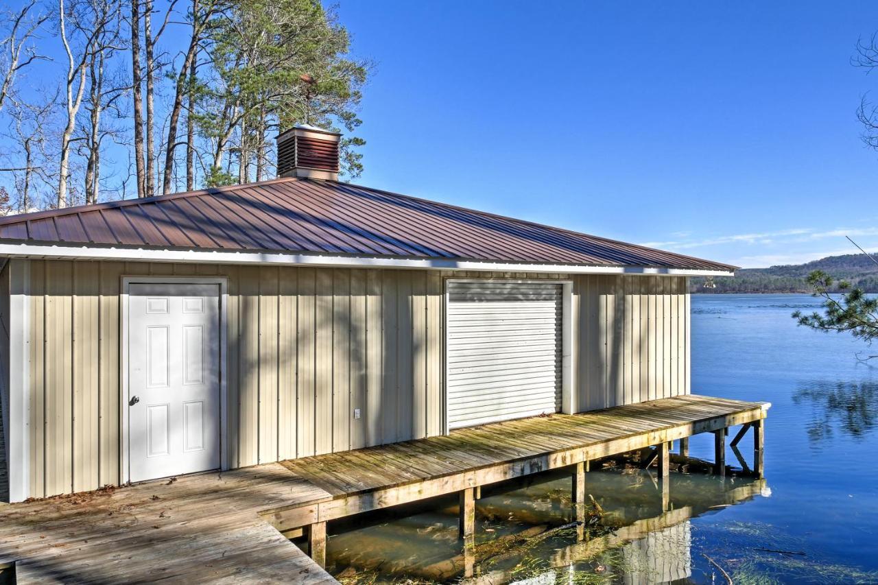 Paradise Cove Cabin With Boathouse And Dock Guntersville Exterior foto